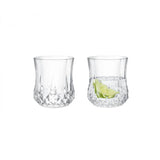 Madame Coco Audrey 4-Piece Water Glass Set by – Slender Refined Drinking Glasses with Lasting Crystal Clarity