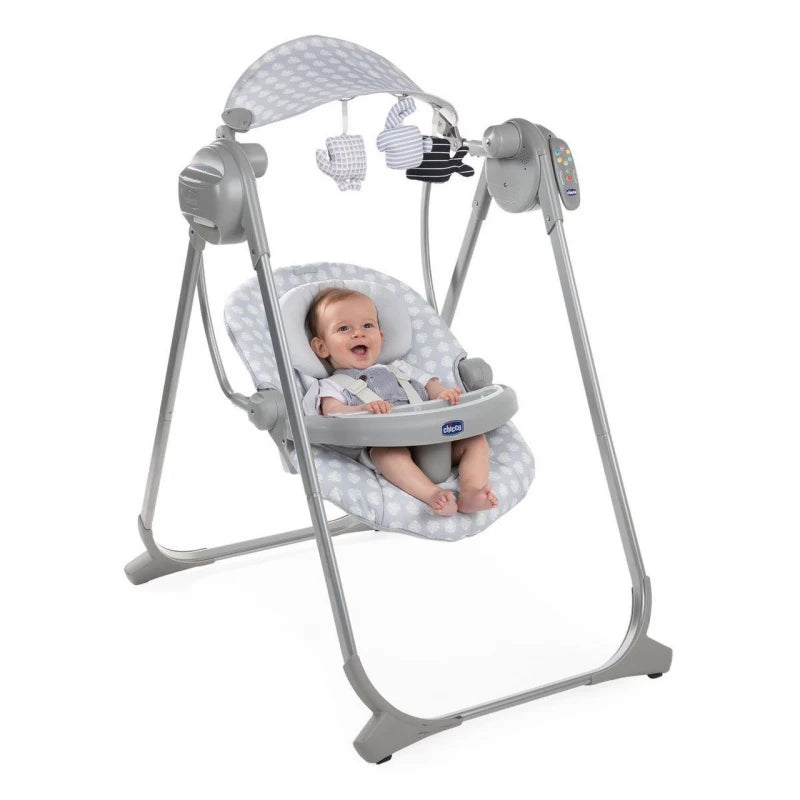 Chicco Polly Swing Up Junior Rocking Chair – White – Comfort