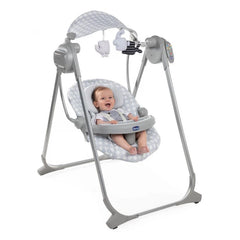 كرسي هزاز شيكو Polly Swing Up Junior – أبيض – راحة وأمان