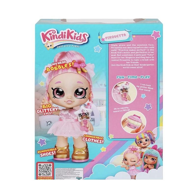 دمية كيندي كيدز دوناتينا مع أزياء تنكرية | لعب إبداعي للأطفال