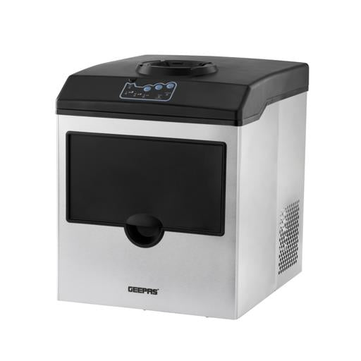 Geepas Ice Maker & Water Dispenser 2-in-1 22kg Ice/Day