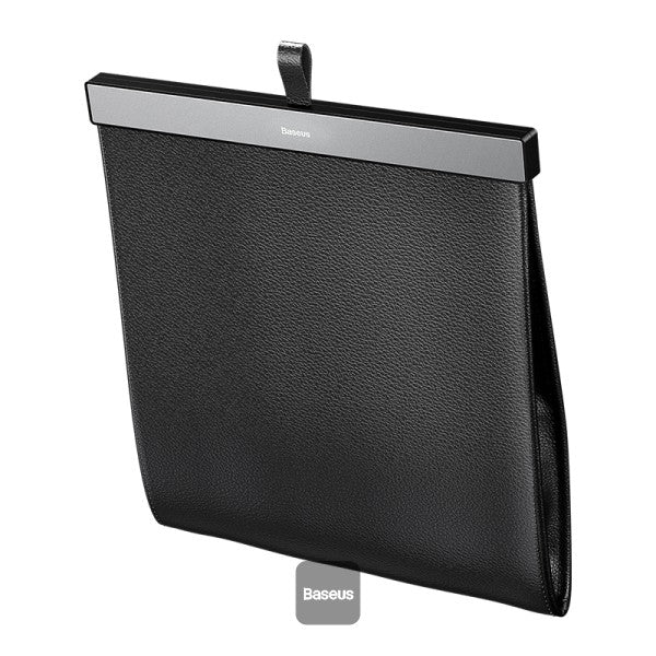 حقيبة سلة المهملات الجلدية للسيارة من باسيوس مقاومة للماء والتسرب