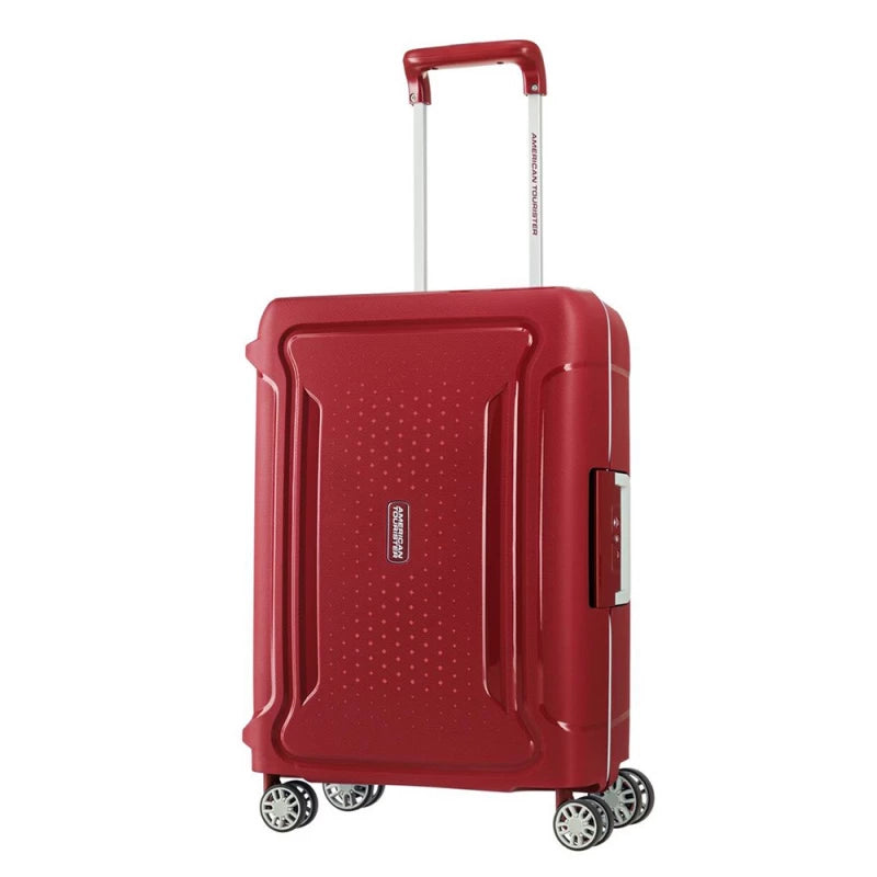 American Tourister Tribus Spinner Red 55cm Cabin Bag