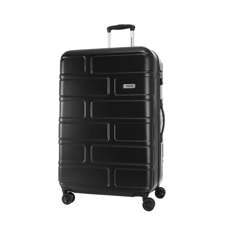 حقيبة سفر أمريكان توريستر سوداء 72 سم – متينة وأنيقة