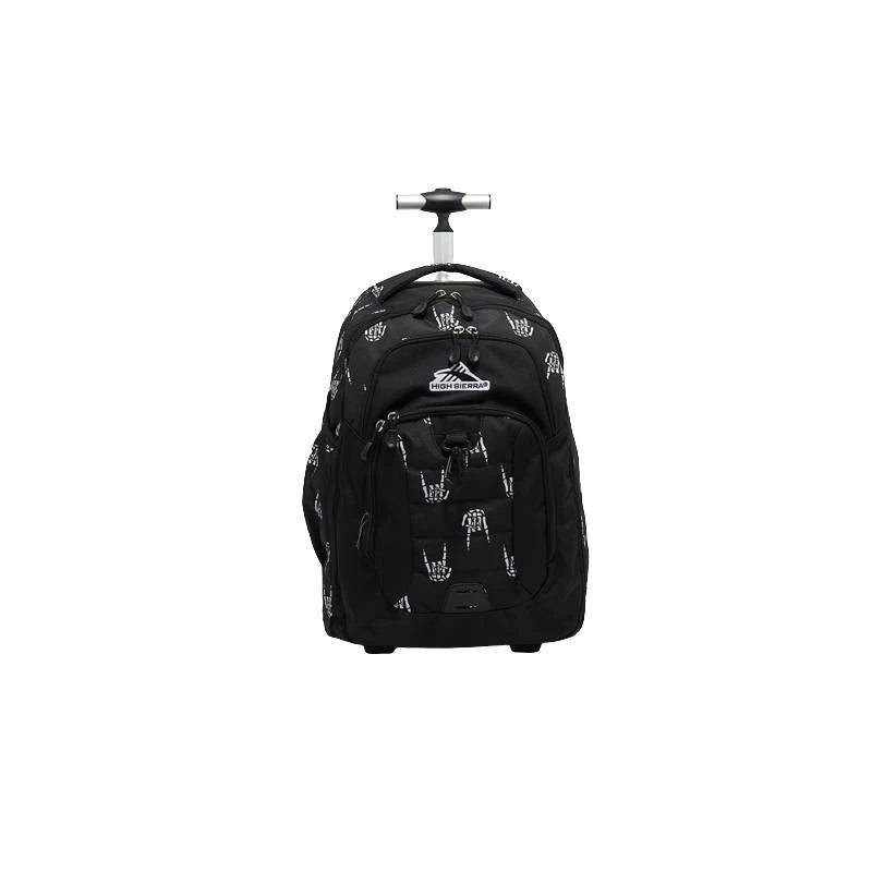High Sierra Zestar Wheeled Backpack – Classic Black