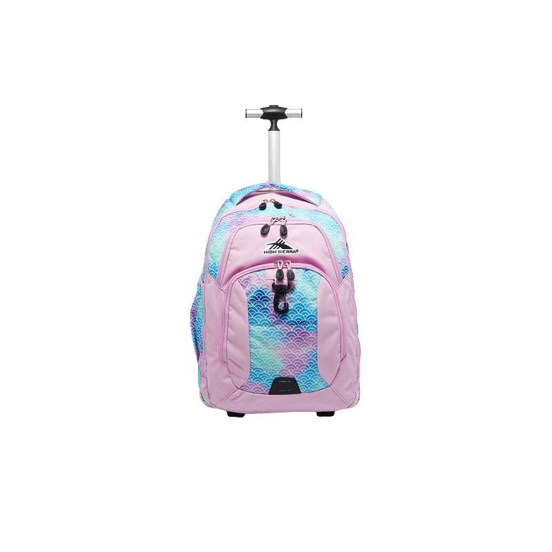 High Sierra Zestar Rolling Backpack – Trendy Pink