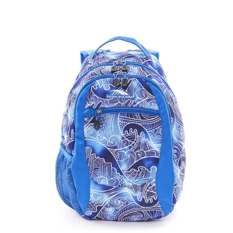 High Sierra Curve Daypack – High Tide Blue