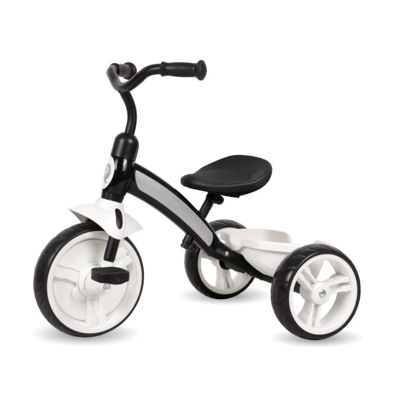 QPlay Elite Tricycle – Black 3-Wheel Bike for Kids