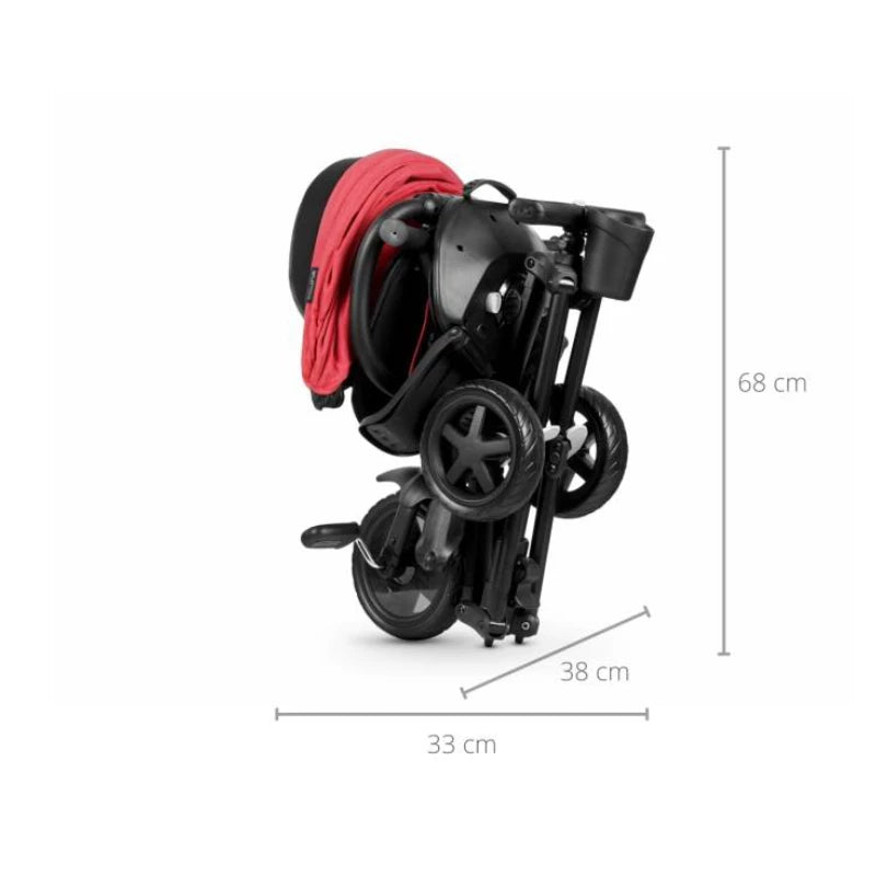 Qplay Nova Niello Red – Safe & Fun Tricycle for Toddlers