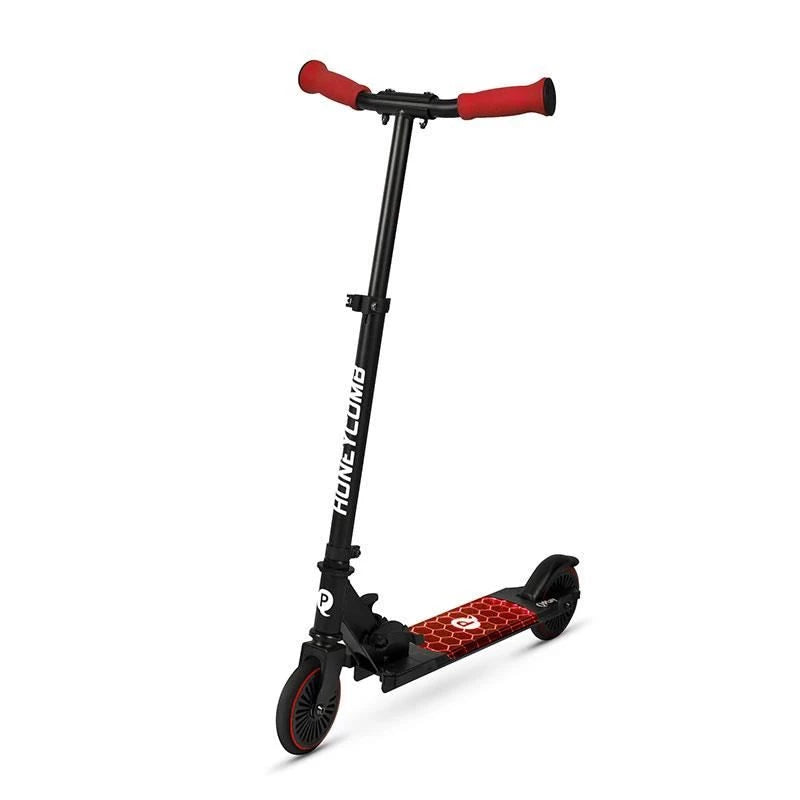 Qplay Honeycomb Kids Scooter – Red, Fun & Safe