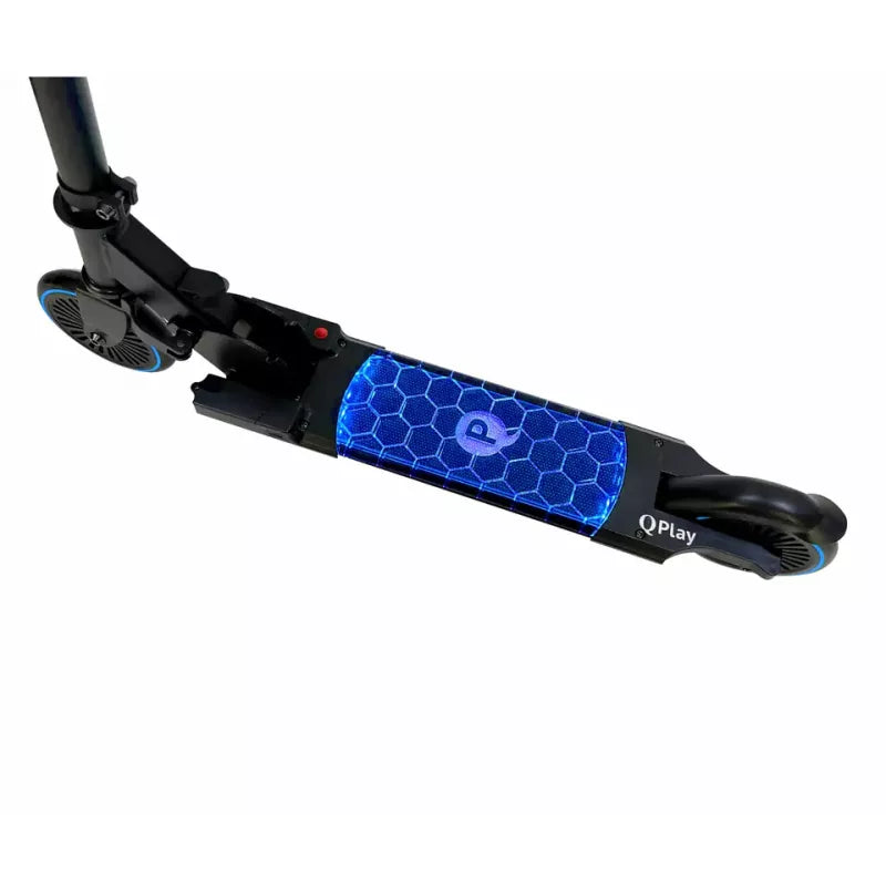Qplay Honeycomb Scooter – Blue, Safe & Light-Up