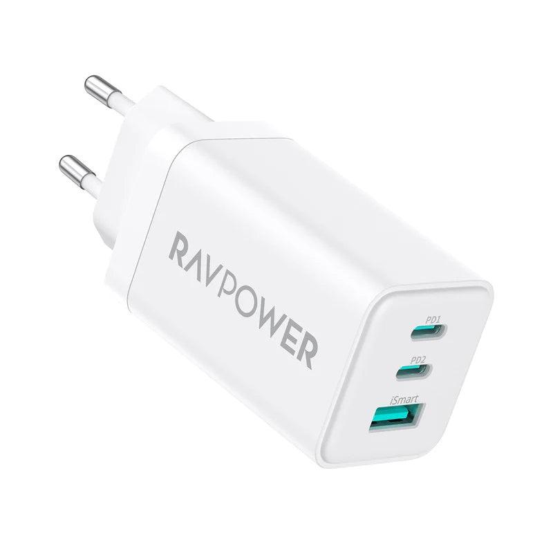 RAVPower RP-PC172 PD 65W 3-Port Wall Charger