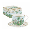 Easy Life Paradise Sauvage 370ml Teacup & Saucer – Multicolored