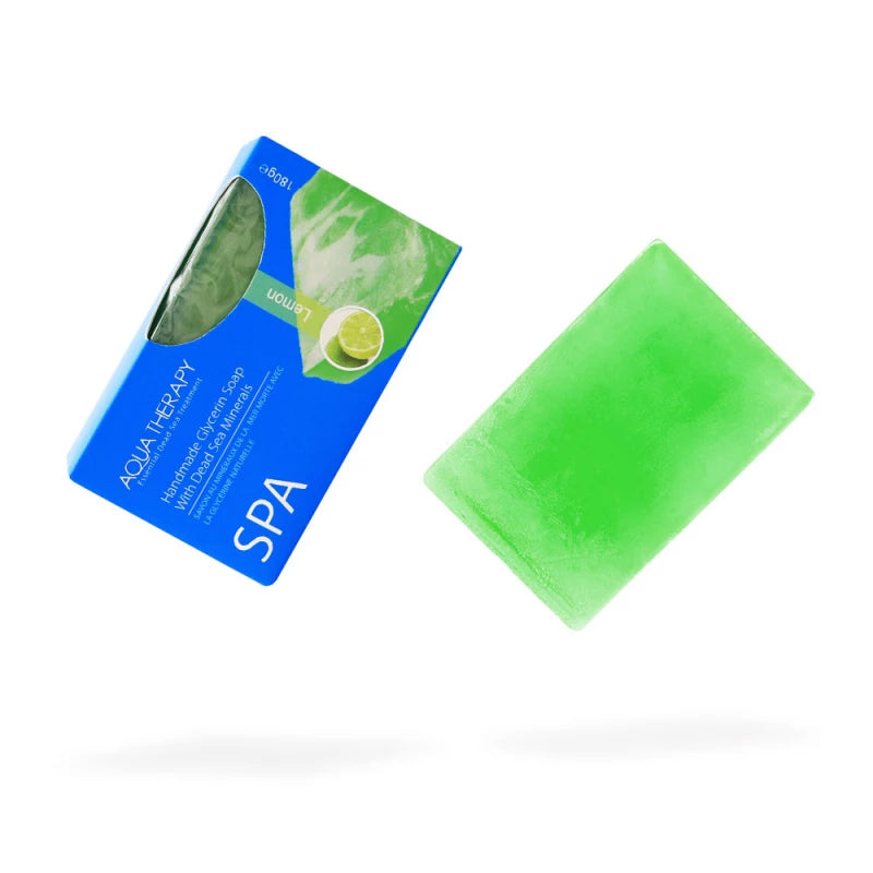 Aqua Therapy Lemon Glycerin Soap – 180g Natural Cleanser