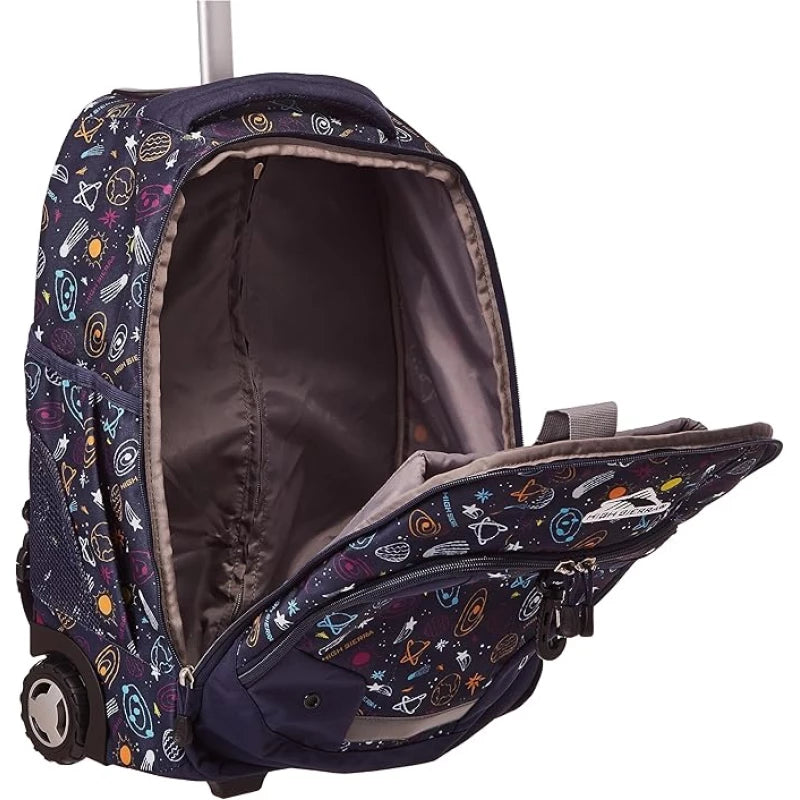 High Sierra Zestar Rolling Backpack – Stylish & Practical