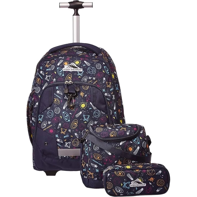 High Sierra Zestar Rolling Backpack – Stylish & Practical