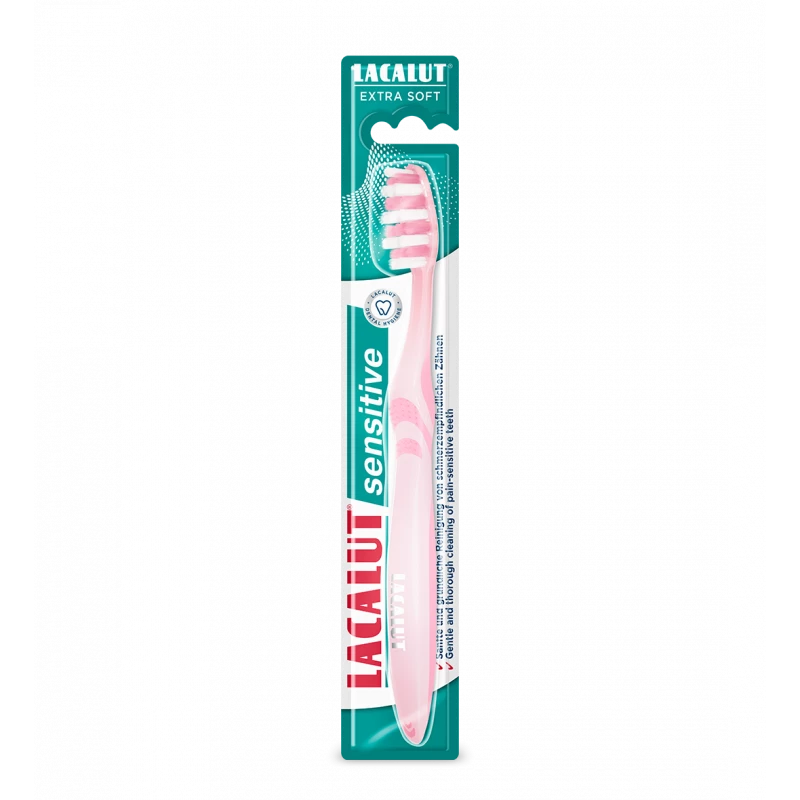 Lacalut Sensitive Toothbrush – Soft Care, 1pc, Multicolor