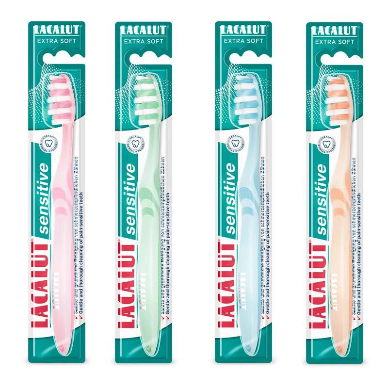 Lacalut Sensitive Toothbrush – Soft Care, 1pc, Multicolor