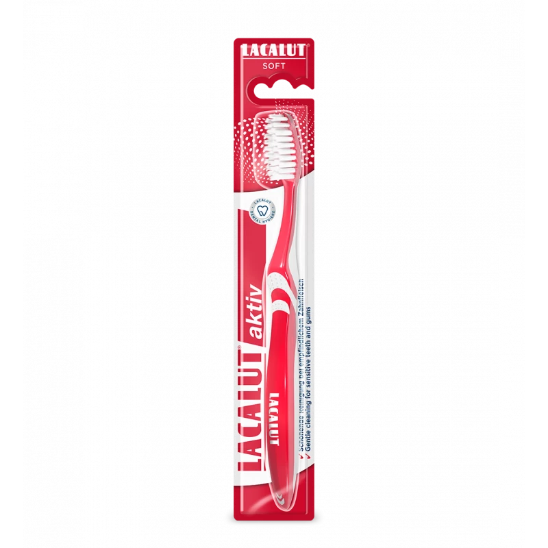 Lacalut Active Toothbrush – Multi-Color, 1 Piece Soft Care