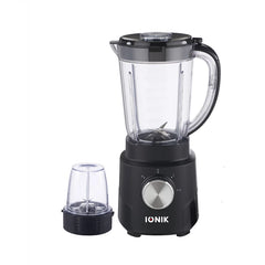 IONIK Stand Blender & Grinder – 600W, 1.5L, 2 Speeds + Pulse