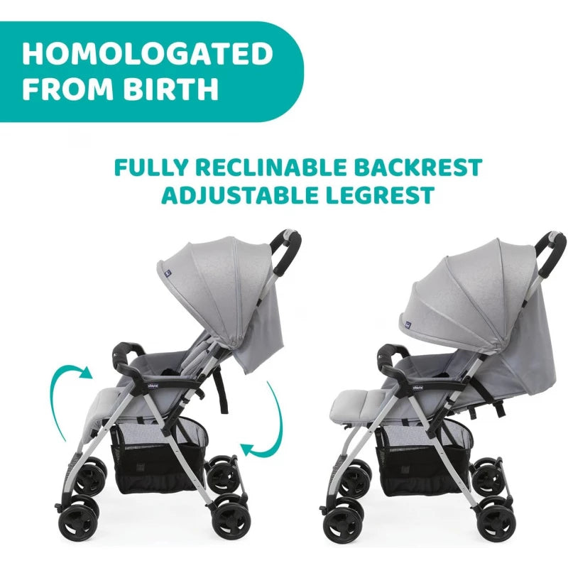 Chicco Ohlala 3 Stroller – Lightweight & Foldable