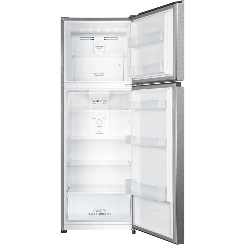Hisense Top Mount Refrigerator 320L No Frost Silver