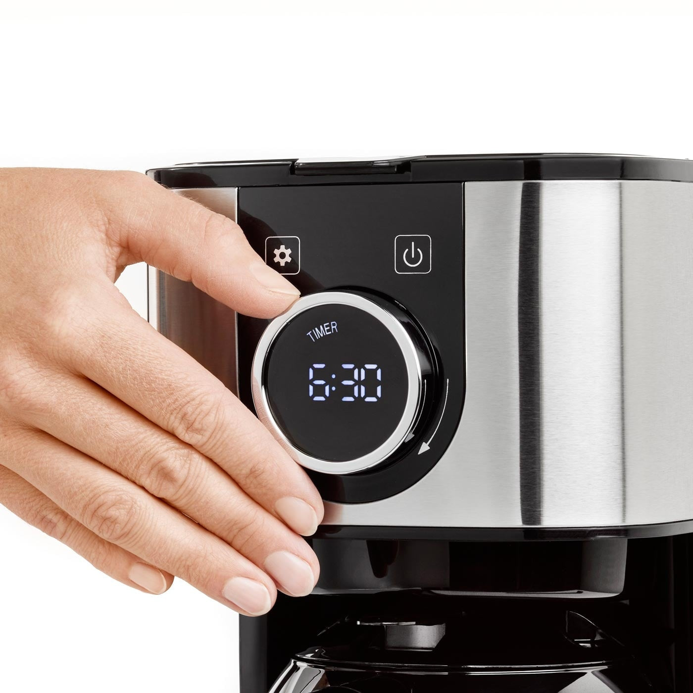 ماكينة صنع القهوة الأمريكية كاسو مع إبريق معزول 10 أكواب 900 واط