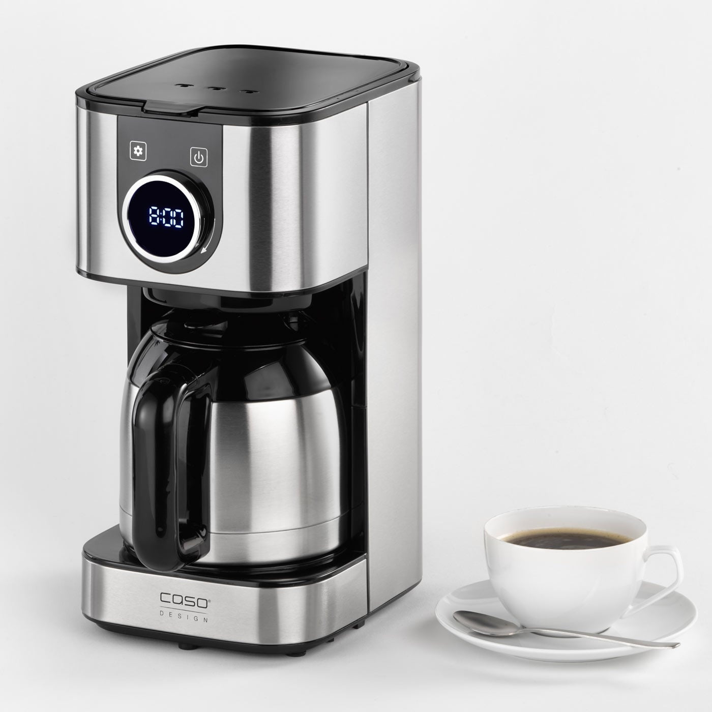 ماكينة صنع القهوة الأمريكية كاسو مع إبريق معزول 10 أكواب 900 واط