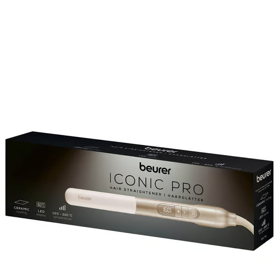 Beurer Hair Straightener - Ceramic Ion Technology | 100-220°C