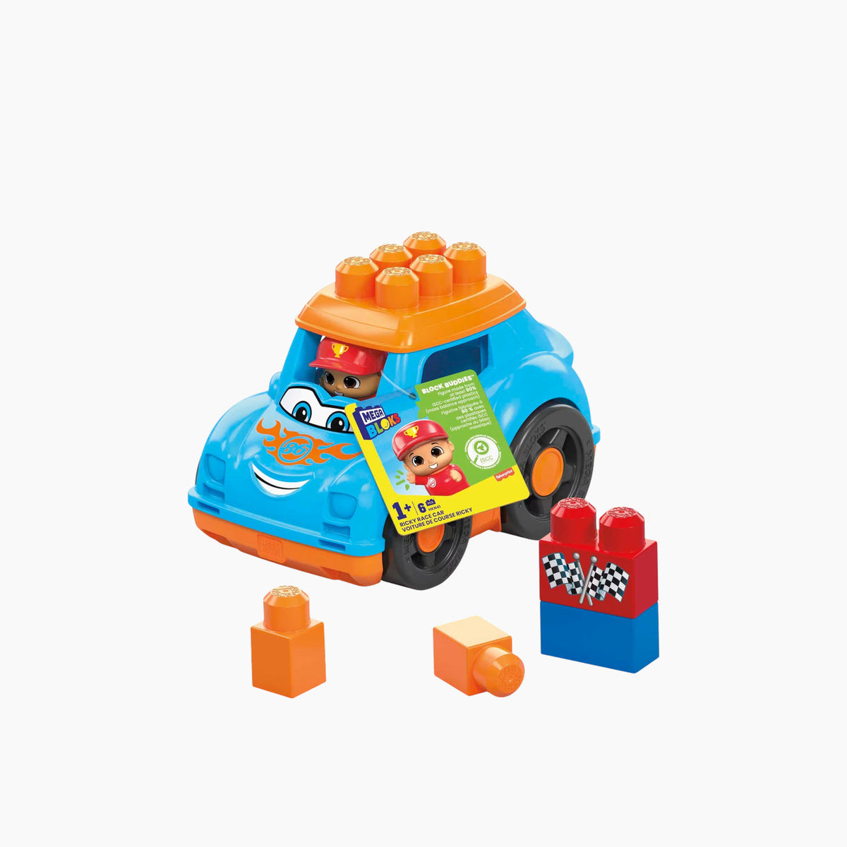 Mattel Lil' Vehicles Ricky Race Car