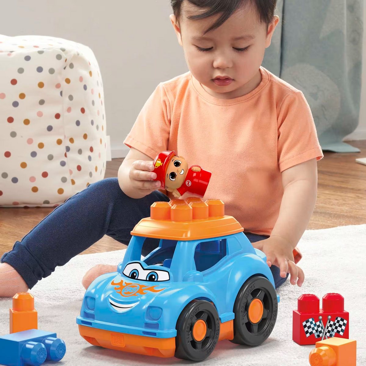 Mattel Lil' Vehicles Ricky Race Car
