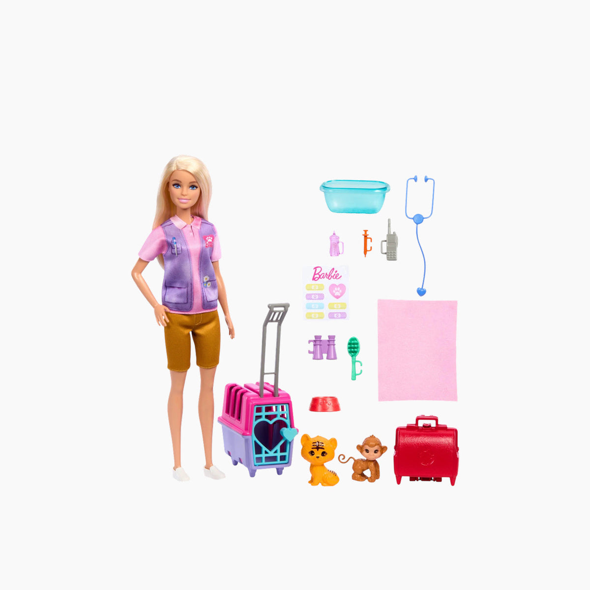 Barbie Animal Rescue & Recover Playset