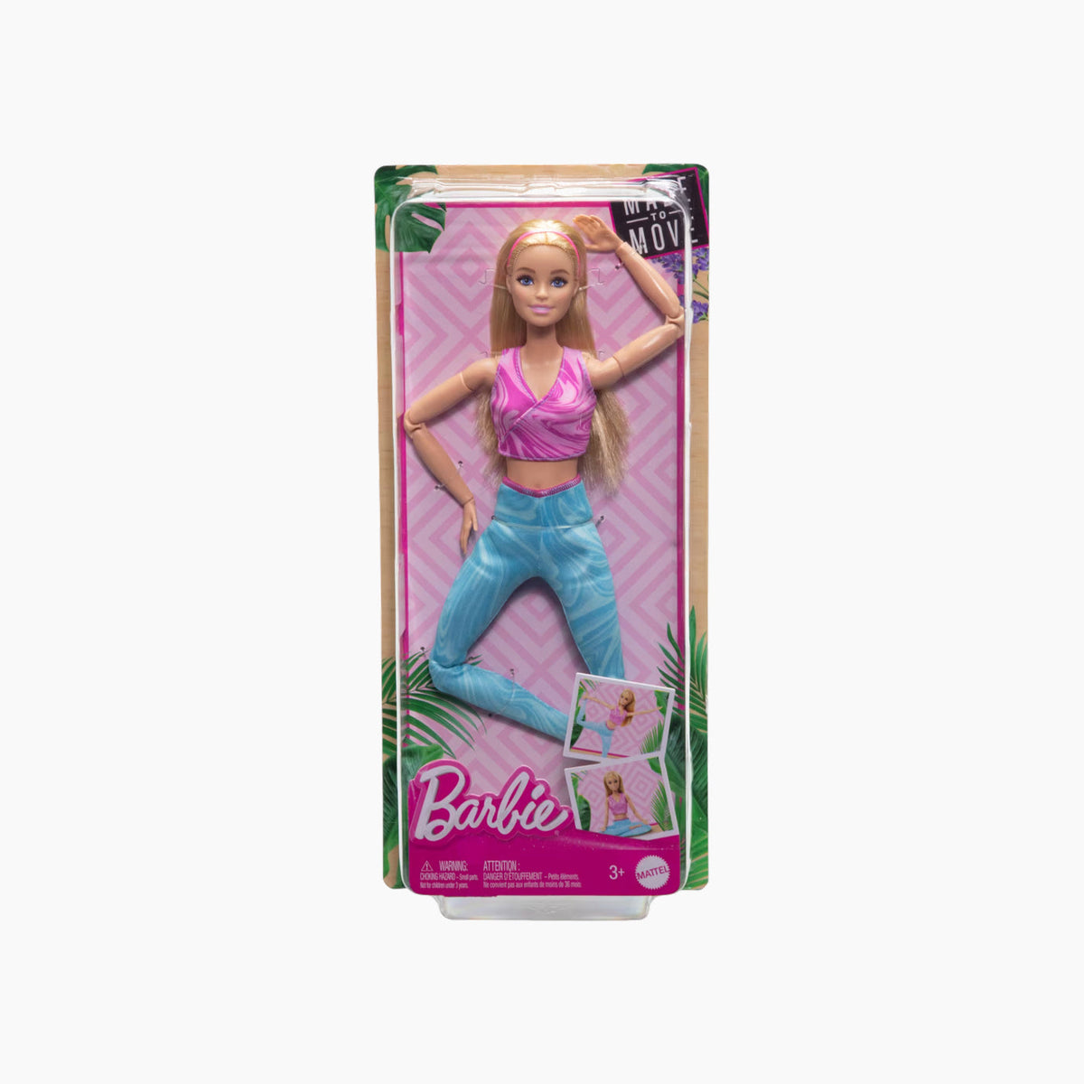 Barbie Made to Move Doll Blonde