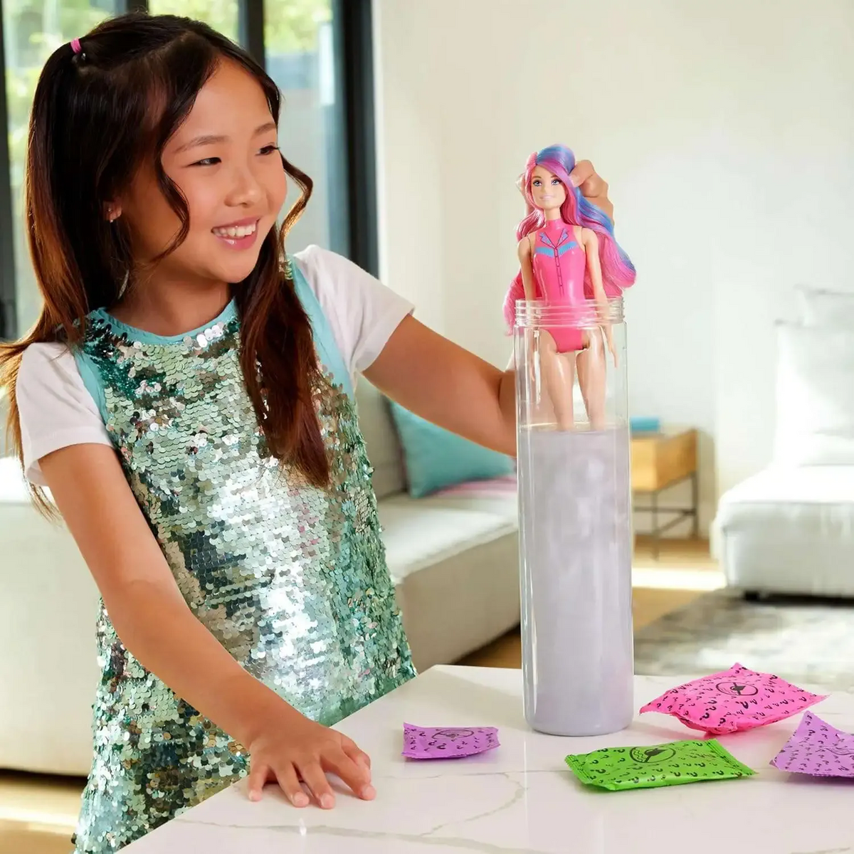 Barbie Color Reveal Disco Star Series