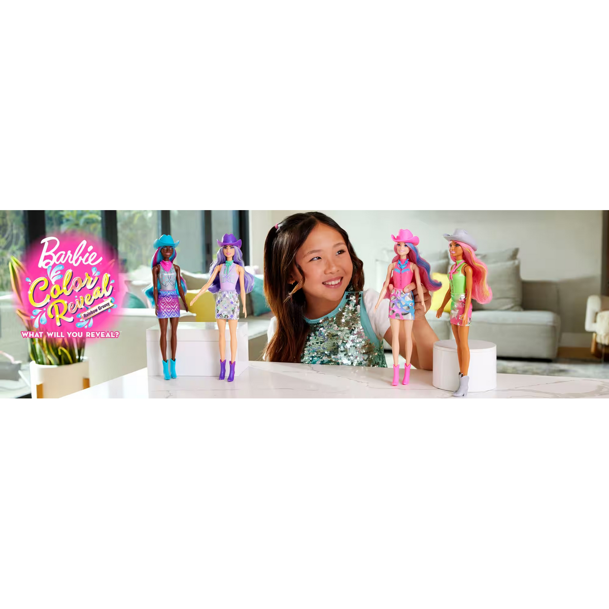 Barbie Color Reveal Disco Star Series