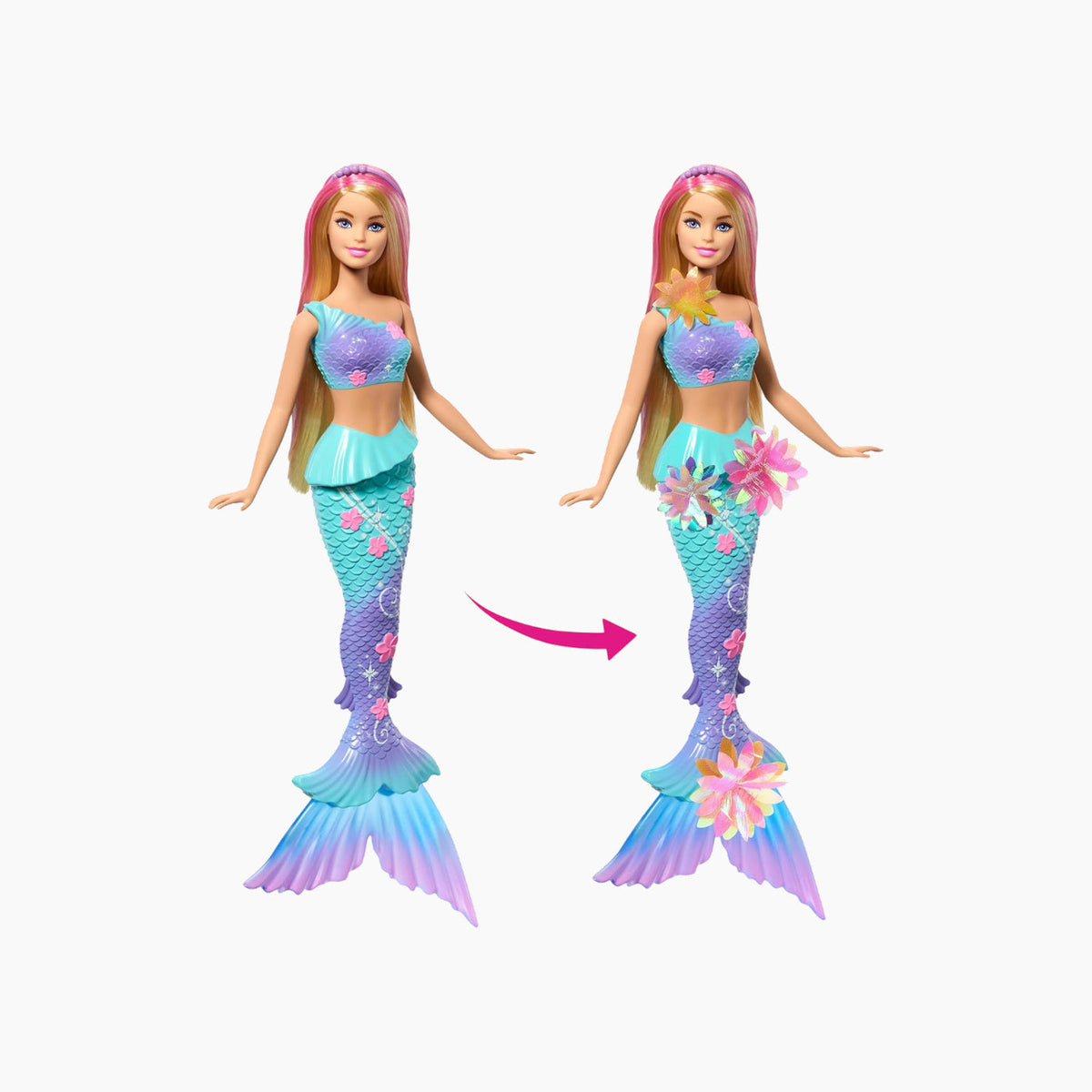 Barbie Dreamtopia Blooming Magic Mermaid – Blonde