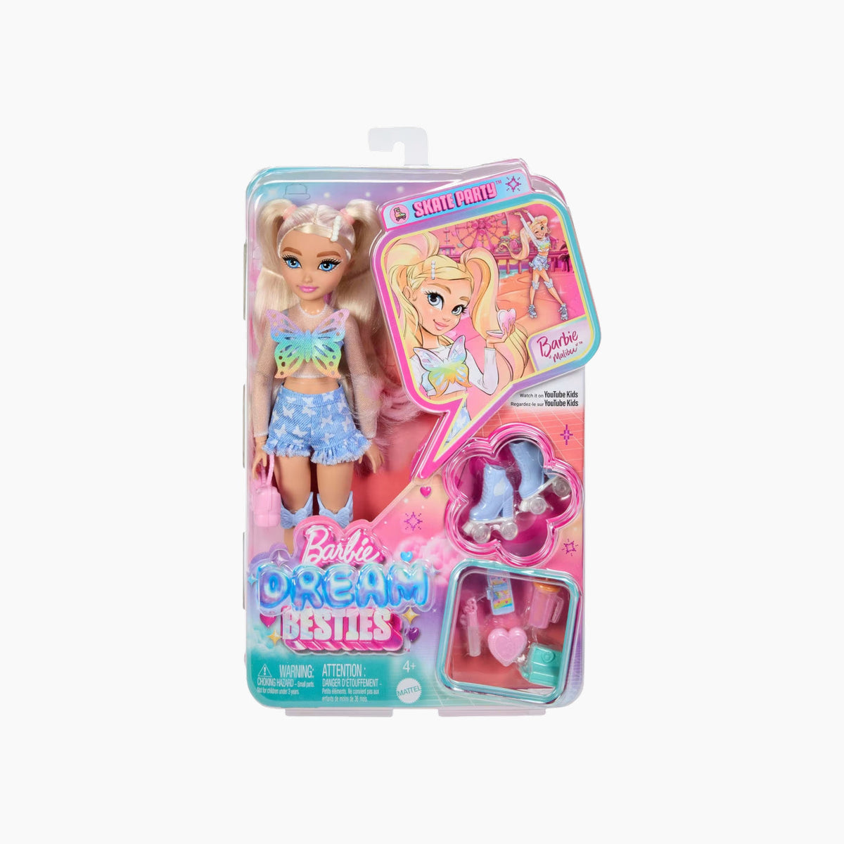 Barbie Dream Besties Roller Skate Barbie Malibu
