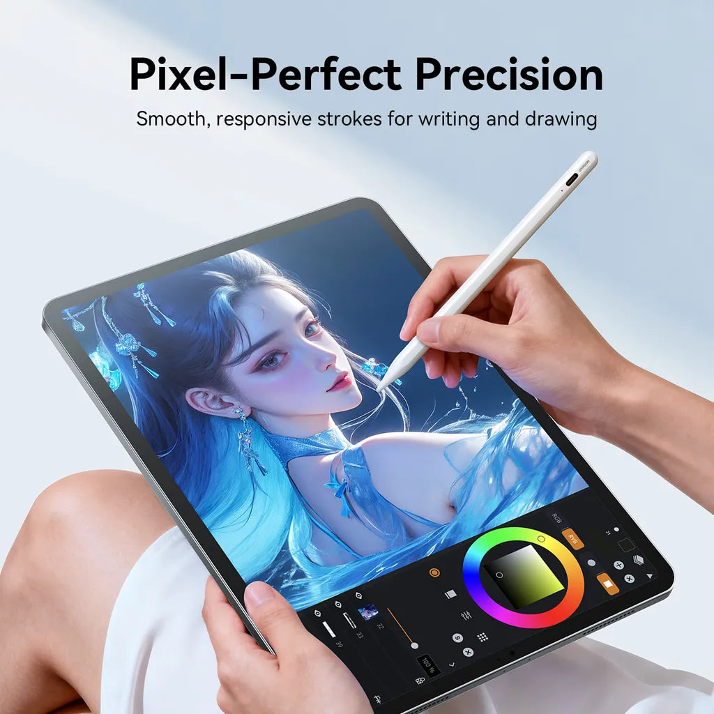 قلم Joyroom JR-K12 Pro نشط ثنائي الوضع – أبيض