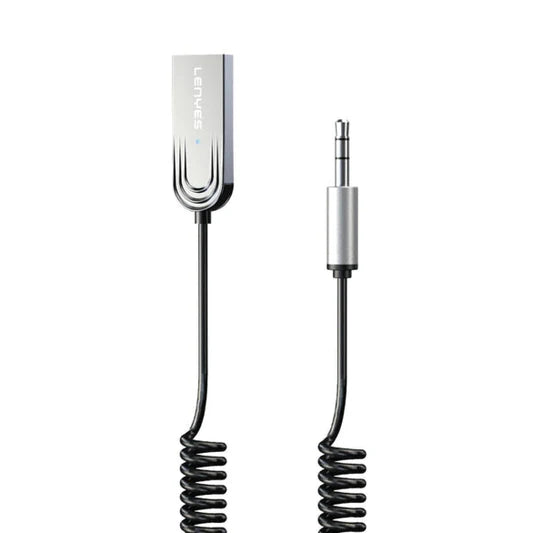 Lenyes LR208 محول لاسلكي بلوتوث فضي عالي الجودة