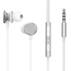 Joyroom Wired Series In-Ear Metal Wired Earbuds - White