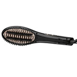 AEG Ceramic Straightening Brush GB 5687 – 40W Ionic Tourmaline Hair Brush with LED Display | 80–190°C