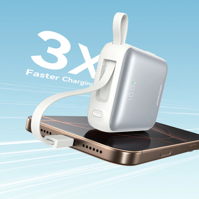 باور بانك جوي روم ميني، سعة 10000 مللي أمبير/ساعة | شحن سريع بقوة 22.5 واط