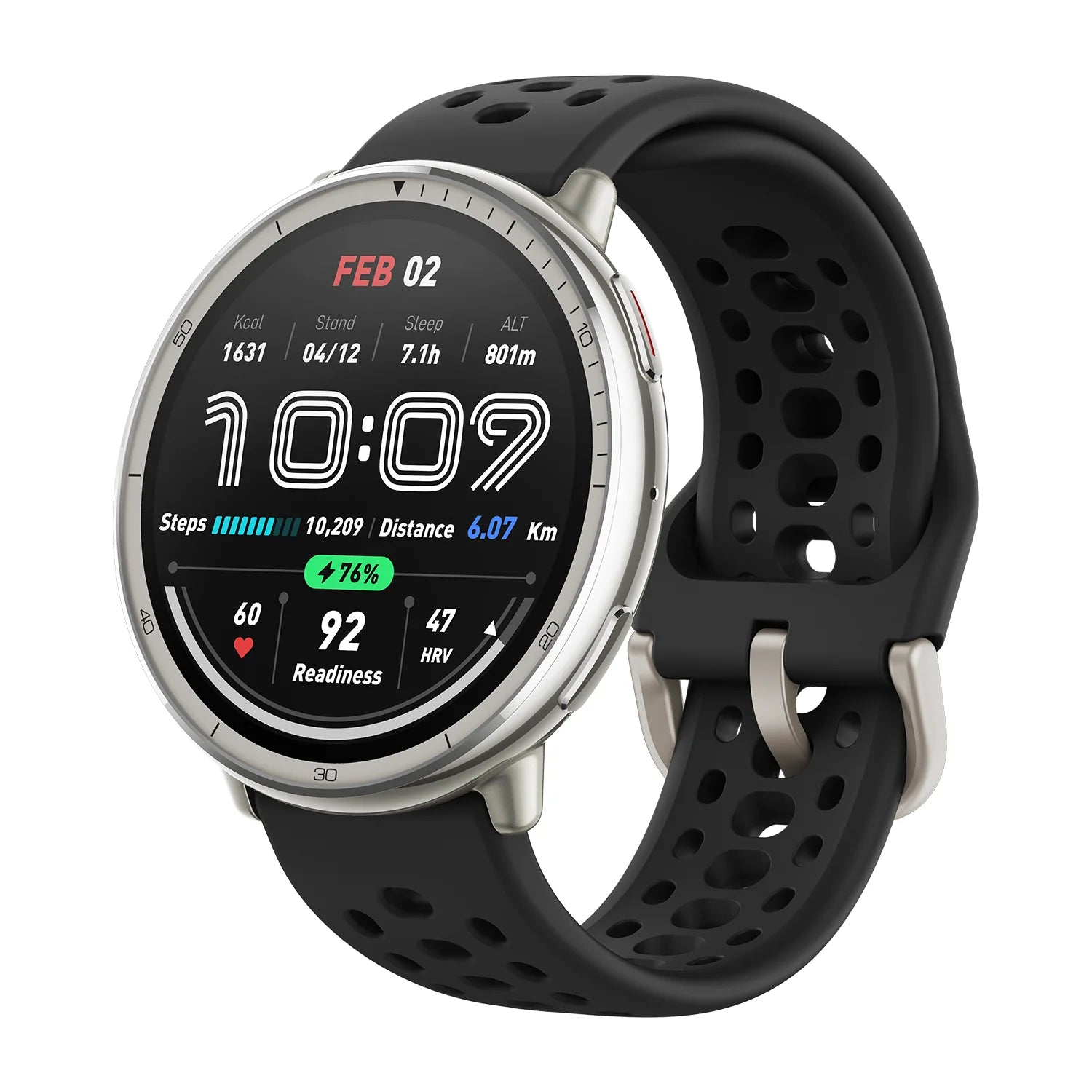 Amazfit Active 2 – GPS, NFC, Health & Fitness Smartwatch