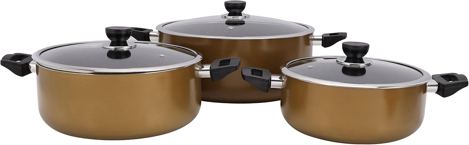 Royalford RF10242 6Pcs Non Stick Cookware Set