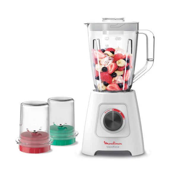 Moulinex LM423125 Blendforce Blender, 600W, 2L, White