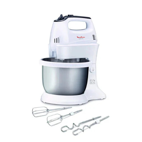 خلاط يدوي Moulinex HM3121B1 | وعاء 3.5 لتر ستانلس ستيل