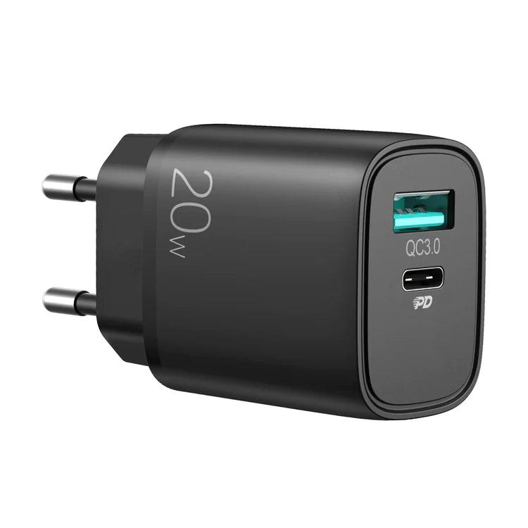 Joyroom L-QP205 20W dual ports fast wall charger EU