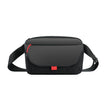 WIWU Warriors Crossbody Bag, CORDURA 500D Nylon Shoulder Bag with Retractable Data Cable