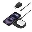 شاحن Belkin BoostCharge Pro اللاسلكي 2 في 1 - أسود