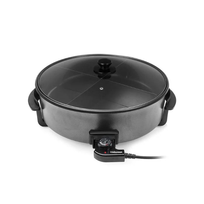 Tristar PZ-9145 Electric Pan XXL - Multifunctional Grill Pan 40cm with Divider